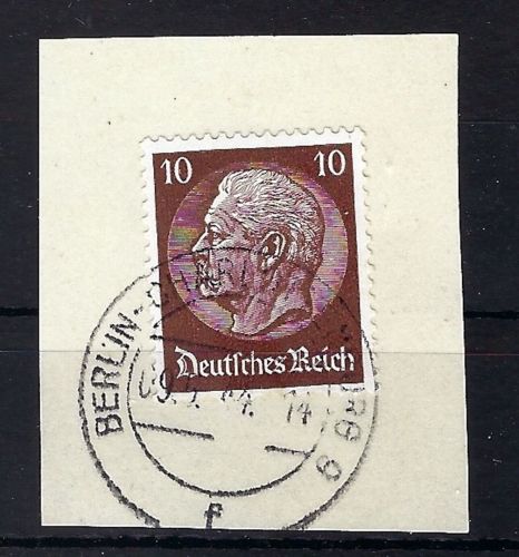 DR Mi 518 Y ° Briefstück, ME 100€, gepr. Dr. Oechsner bPP