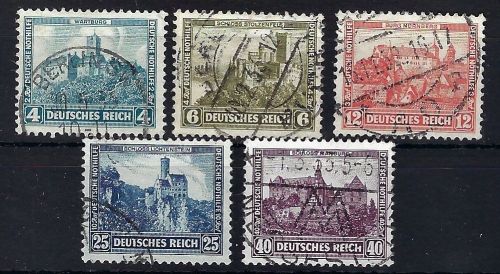 DR Mi 474-478 °, ME 110€, 478 gepr. Schlegel BPP