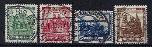DR Mi 459-462 °, ME 140€, 461, 462 gepr. Schlegel BPP