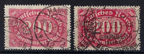 DR Mi 248 b, c °, ME 135€, gepr. Oechsner BPP