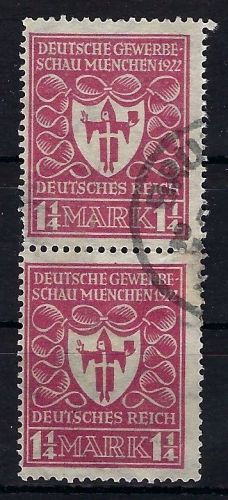 DR Mi 199 b °, senk. Paar, ME 400€, gepr. Infla Berlin
