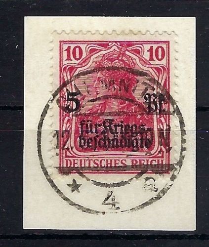 DR Mi 105 a ° auf Luxus Briefstück, ME 150€, gep. Oechsner BPP / Infla Berlin
