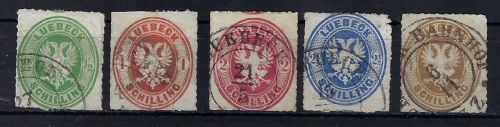 Lübeck Mi 8-12 A °, ME 1.020€, Flemming/Brettl BPP, gute Qualität