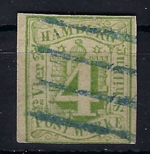 Hamburg Mi 5 a ° , ME 1.500€, Mängel