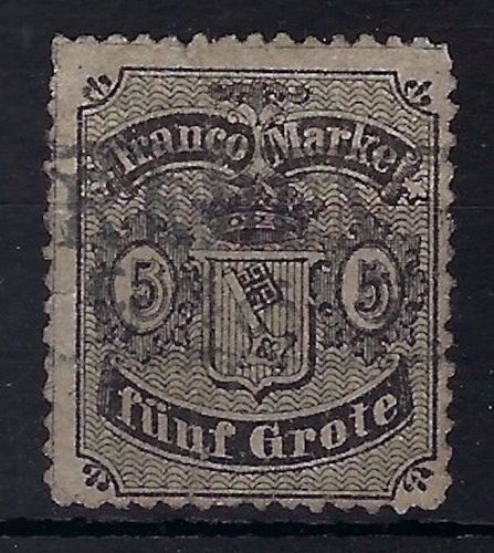 Bremen Mi 12 ° ME 400€, gepr. Dr. Fischer BPP