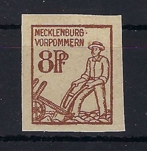Meckl. Vorpommern Mi 15 aU **, ME 120€