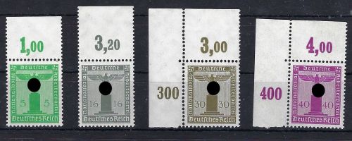 DR Dienst Mi 147, 151, 153-154 ** Eckränder / Oberränder