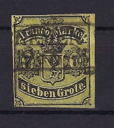Bremen Mi 3 ° , ME 900€, links unten knapp