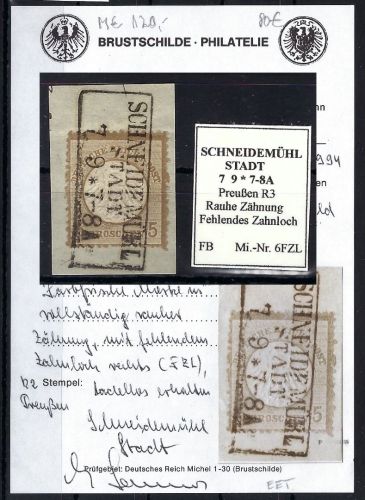 DR Mi 6 FLL Luxus ∆ mit sauberem Ra3 Schneidemürl