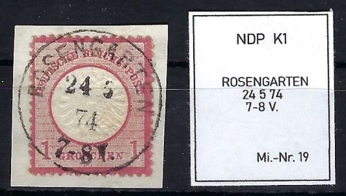 DR Mi 19 Luxus ∆ ideal gest. Rosengarten