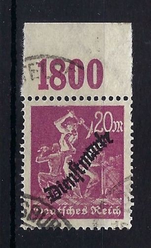 DR Dienst Mi 75 P OR °, ungefaltet