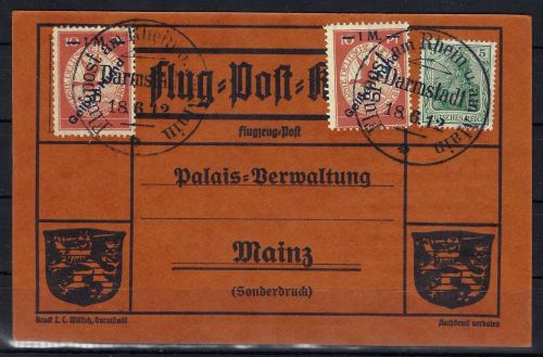 DR Gelber Hund Mi IV (2) , einmal mit PF F "Huna statt Hund"