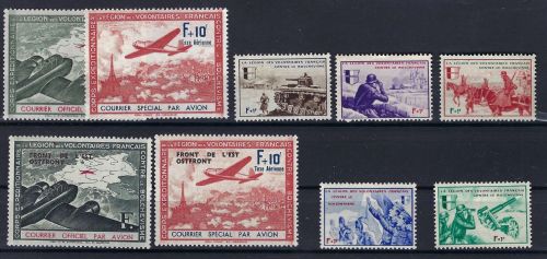 C) D. Bes. Frankreich Mi II-X **, ME 180€