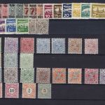 C) Württemberg umfangreiche Zusammenstellung **/* auf Einsteckkarten