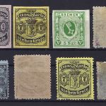 C) Bremen ungebrauchte Zusammenstellung */(*) aus Mi I - 14, ME 1.000€