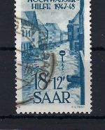 Saarland Saarland Mi 257 ° gepr. Ney BPP, aus Hochwasserhilfe-Satz