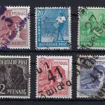 Ost Sachsen 6 Werte aus Mi 166-171 ** alle gepr. Dr. Modry BPP