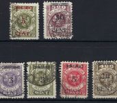 Memel / Klaipeda Mi 174-182 °, teils gepr. Dr. Petersen BPP, ME 260€