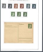 DR Hitler-Ausgabe Partie aus Spezialsammlung ** / °