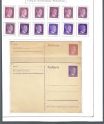 DR Hitler-Ausgabe Partie aus Spezialsammlung ** / °