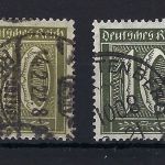 DR Mi 159 a / b °, beide geprüft Infla Berlin, ME 350€