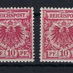 DR Mi 47 d + da **, geprüft BPP, ME 180€