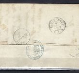Württemberg Mi 38 Eckrand OR als EF Rudersberg n. Jagstheim