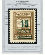 C) Memel Mi 234 I * in einwandfreier Qualität, FA Huylmans BPP