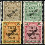 C) DR Dienst Mi 1 SP - 8 SP (Specimen) **, Jäschke-L. BPP, ME 1.040€
