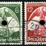 C) DR Mi 586 Y - 587 Y ° geprüft Schlegel BPP, ME 370€