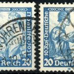 C) DR Mi 505 A+B °, beide Marken geprüft Schlegel BPP, ME 380€