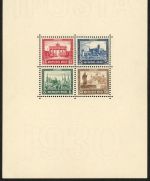 C) DR Iposta 1935, Block 1 ** gepr. Schlegel BPP, ME 1.600€