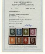 C) DR Mi 410-422 ** einwandfrei, gepr. BPP / FA BPP, ME 1.200€
