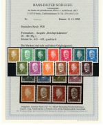 C) DR Mi 410-422 ** einwandfrei, gepr. BPP / FA BPP, ME 1.200€