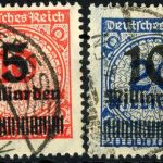 C) DR Mi 332-337 A °, alle Werte geprüft Infla Berlin, ME 220€