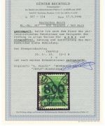 C) DR Mi 307 ° einwandfrei, FA Bechthold BPP, ME 2.000€