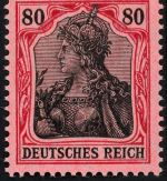 C) DR Mi 93 IIa ** einwandfrei, geprüft Jäschke-L. BPP, ME 260€