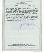C) DR Mi 81 Aa ° einwandfrei, FA Jäschke-Lantelme BPP, ME 450€