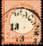 C) DR Mi 8 ° mit K1 Offenbach a. Main 3.13.73, Bef. Brugger BPP, ME 400€
