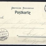 AK Johannes Dahms Parlamets-Stenograph, innerhalb von Erfurt befördert