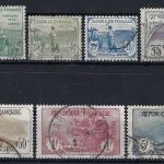 Frankreich Mi 128-135 °, Mi 133-135 Fotobefund Diena, ME 2.000€