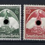 DR Mi 586-87Y** HK n. rechts, einwandfrei, gp. Schlegel BPP, ME 2.400€