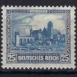 DR Mi 452 b (blau) ** tiefst gepr. Schlegel BPP, ME 600€
