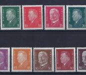DR Reichspräsidenten, Mi 410-422 **, mit FA Schlegel BPP ME 1.200€