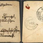 P) Sachen Mi 12a, EF Auslandsbrief Dressden n. Dänemark, FA Rismondo BPP