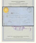P) Preußen GAA 10 auf Faltbrief von Tribsees n. Berlin, FA Flemming BPP