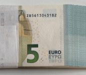 Bund 5 Euro Serie 2013 Belgien, orig. 100er Bündel bankfrisch