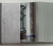 Bund 5 Euro Serie 2002 Deutschland, orig. 100er Bündel bankfrisch