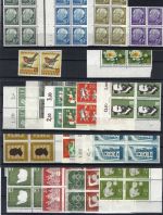 Bund saubere postfrische Partie 4er-Blocks / 6er-Blocks, ME 819€