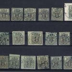 C) Hannover Mi 2, Partie von 90 Marken und 1 brief